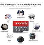 Karta pamięci Sony microSD A2 -4K 256GB + adapter