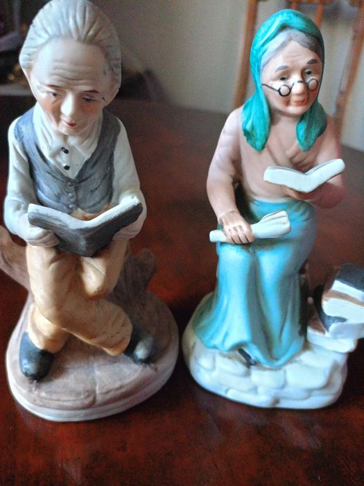 Figurki babcia i dziadek