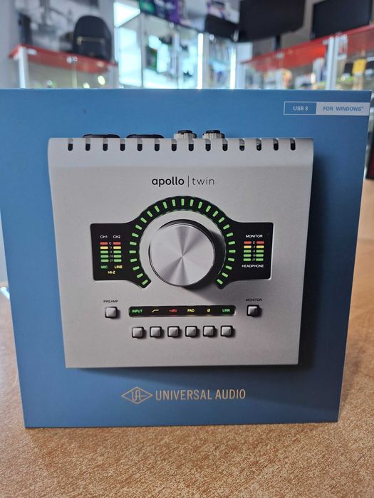 ZADBANY Interface Universal Audio Apollo Twin Duo Core USB KOMPLET