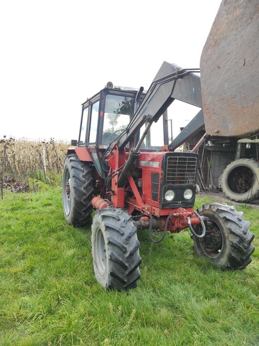 Ciągnik MTZ 82 z turem