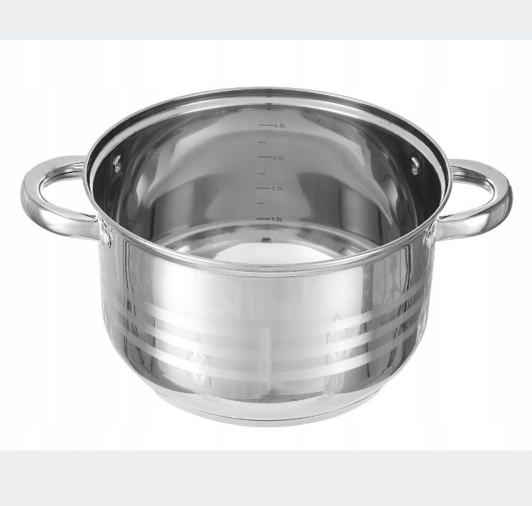 Zestaw garnków Zilner stal nierdzewna ZL-8123