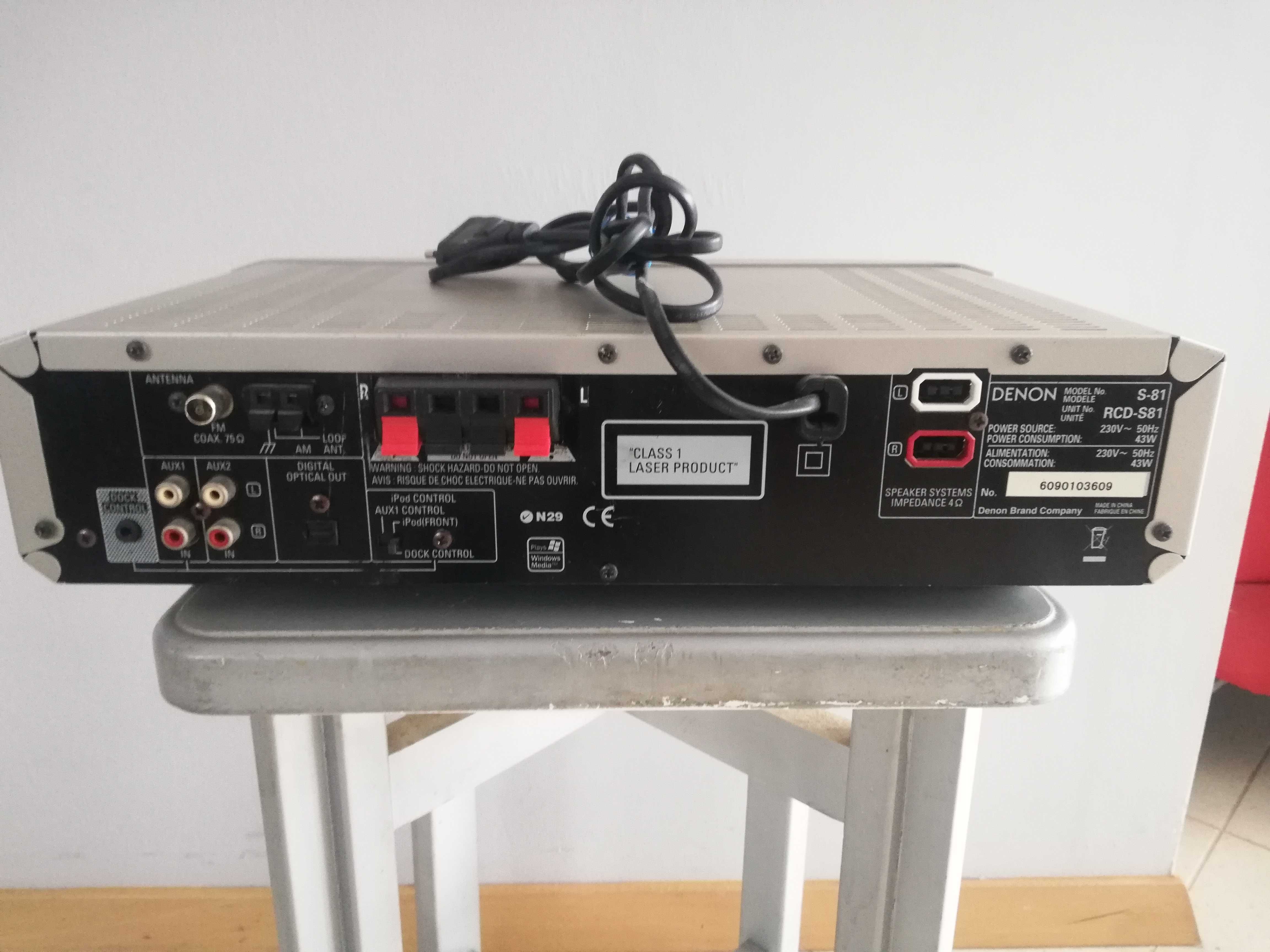 Denon s-81 Radio + Cd-combo 3 w jednym