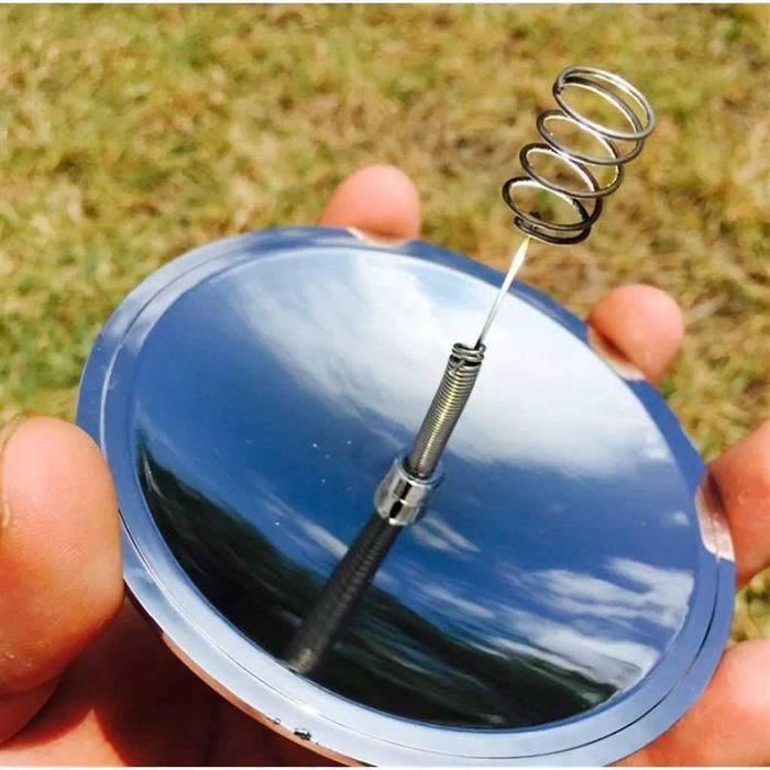 lusterko solar turystyczne zapalniczka słoneczna zwierciadło