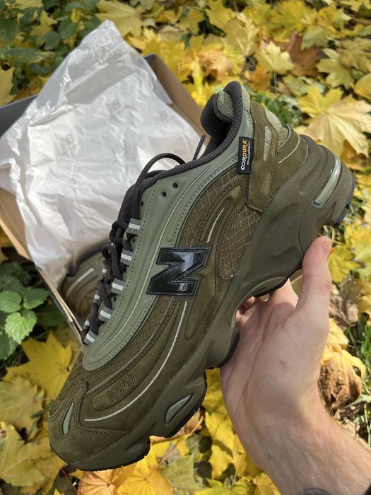 Кросівки чоловічі New balance 1000 Olive оригінал M1000NBU