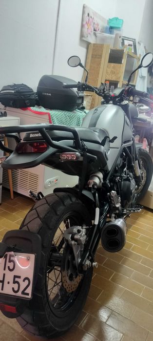 Benelli leoncino 500 trail 2019 vendo ou troco por uma trail