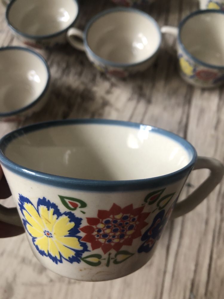 Porcelit Saba zestaw PRL