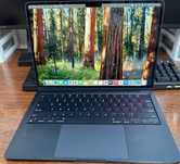 Macbook apple air czarny używany