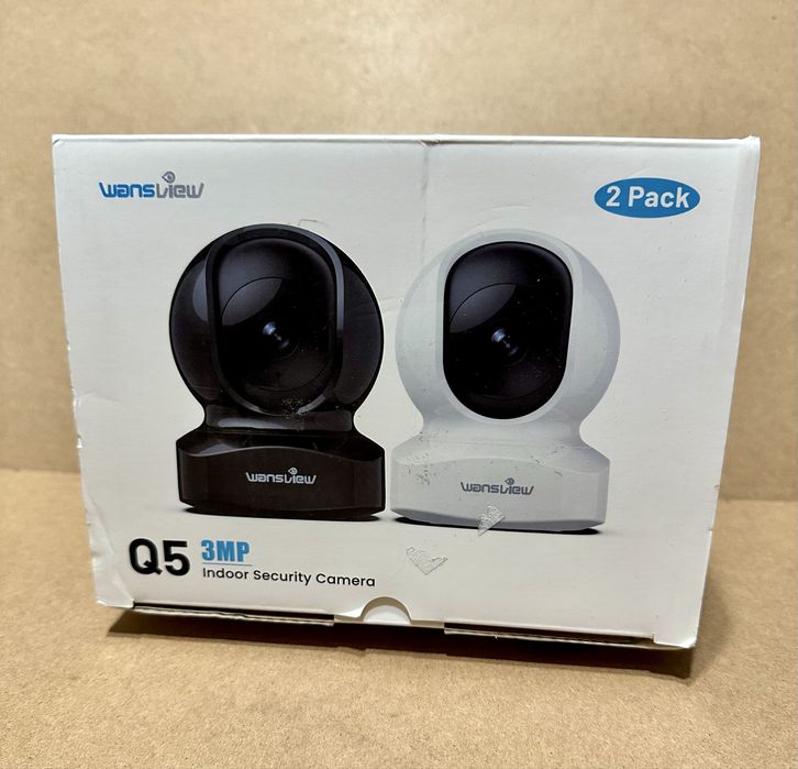 Kamera monitorująca Wi-Fi, wewnętrzna 2szt zestaw