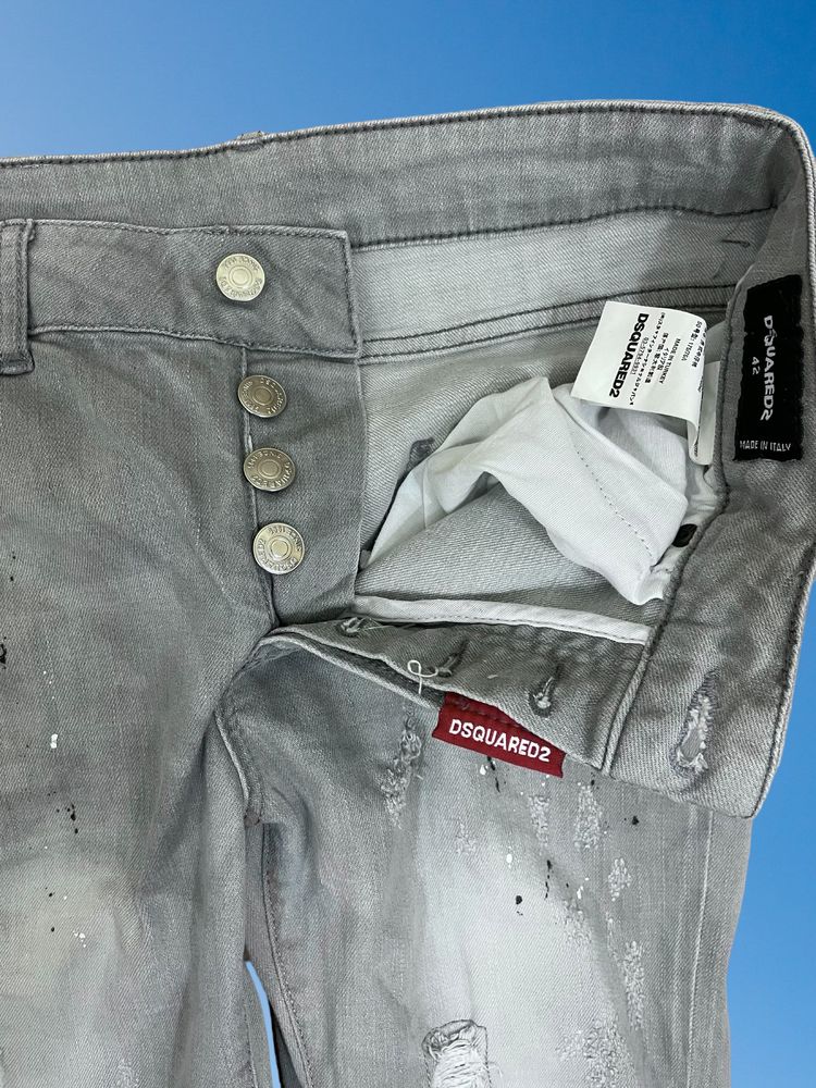 Dsquared2 Slim Jean roz. S męskie szorty dżinsowe