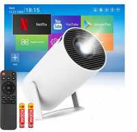 Projektor rzutnik ANDROID TV WIFI PRZENOŚNY SMART + baterie