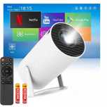 Projektor rzutnik HY300 ANDROID TV WIFI PRZENOŚNY SMART + baterie