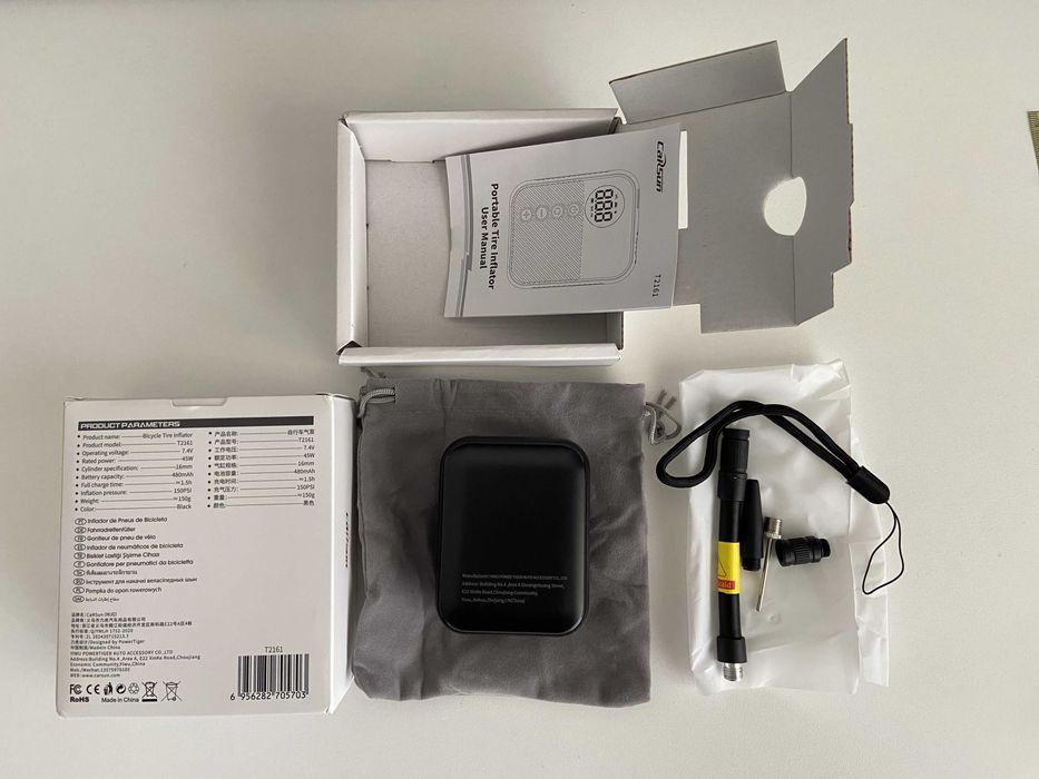Акумуляторний насос 150 грам для велосипеда електровело мотоцикла