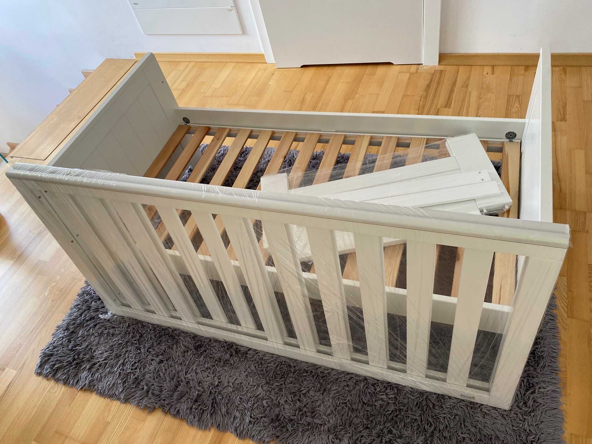 PINIO MARSYLIA MDF łóżeczko + tapczanik 140x70 jak nowe 40% taniej