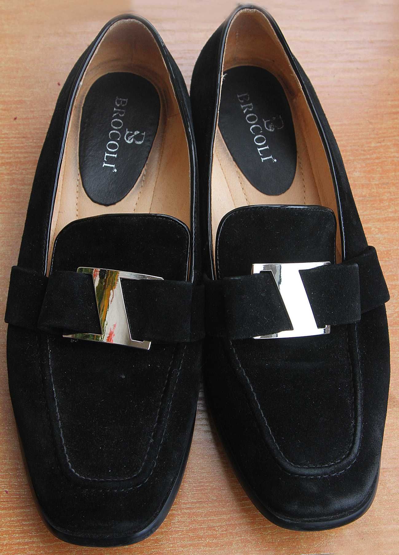 Мешти.туфлі жіночі/Туфли женские , замшивые Brocoli 39 розмір.