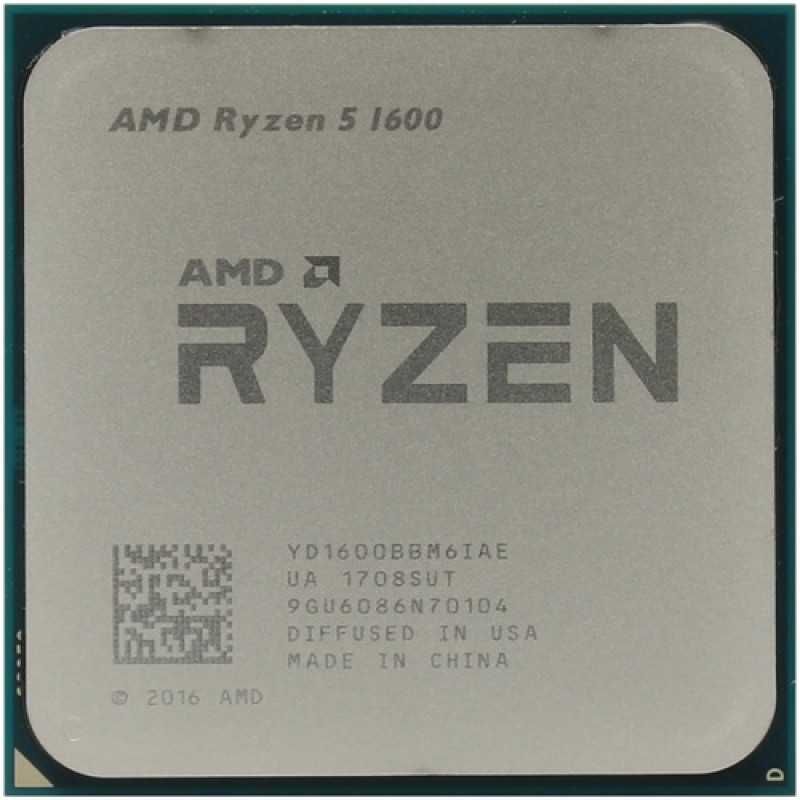 Процесор AMD Ryzen 5 1600 65W am4