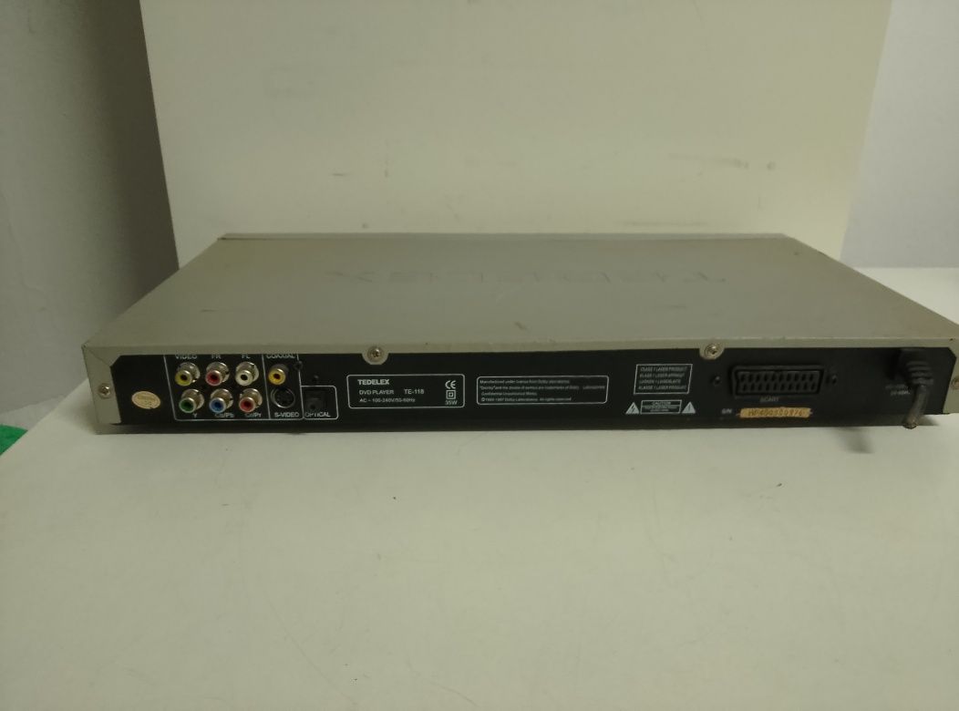 Odtwarzacz DVD tedelex te-118