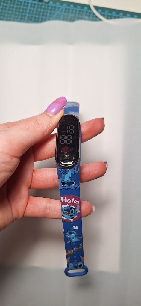 Zegarek lilo & stitch opaska cyfrowa led