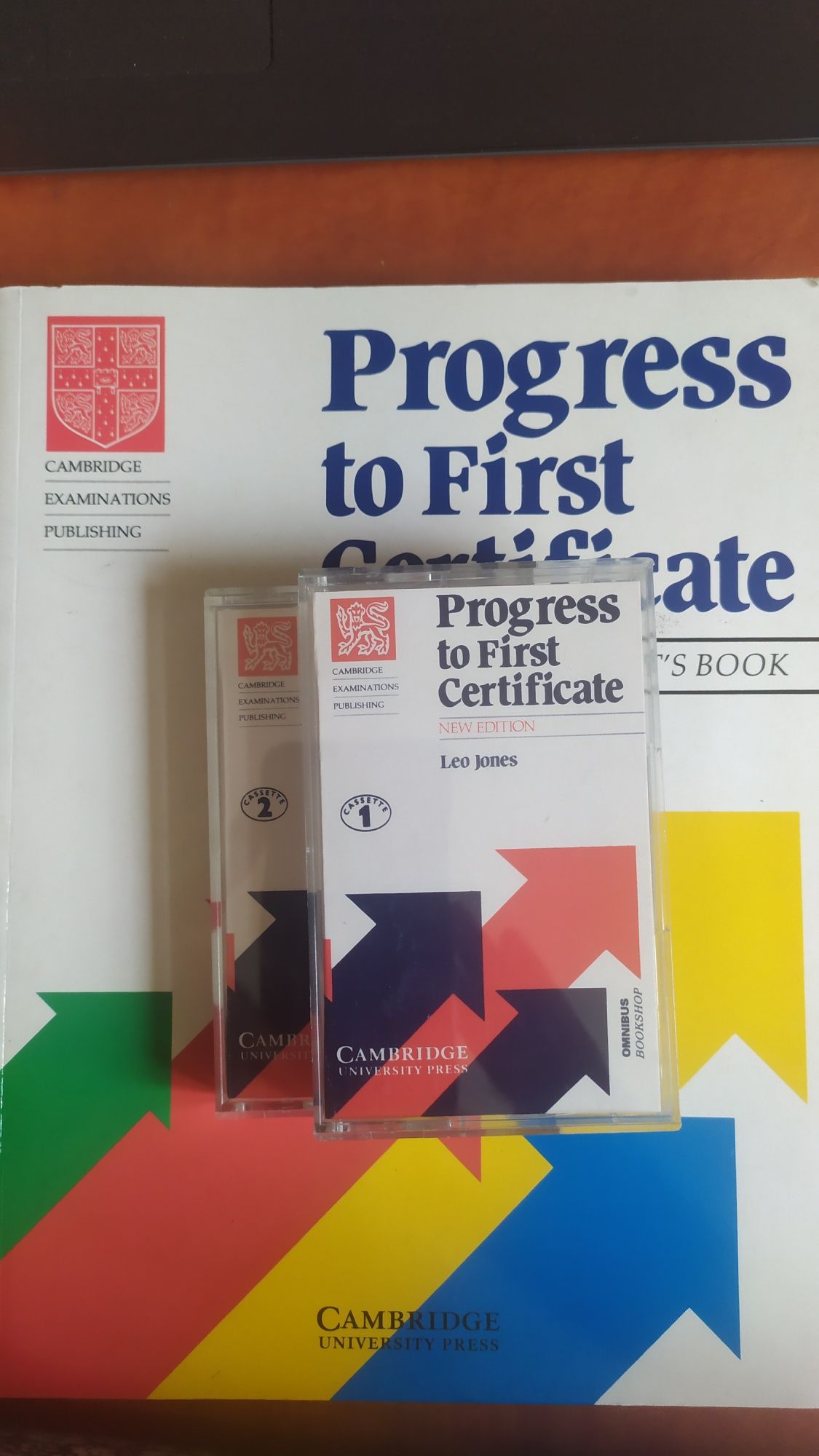 Okazja! Leo Jones New Progress To First Certificate + Kasety