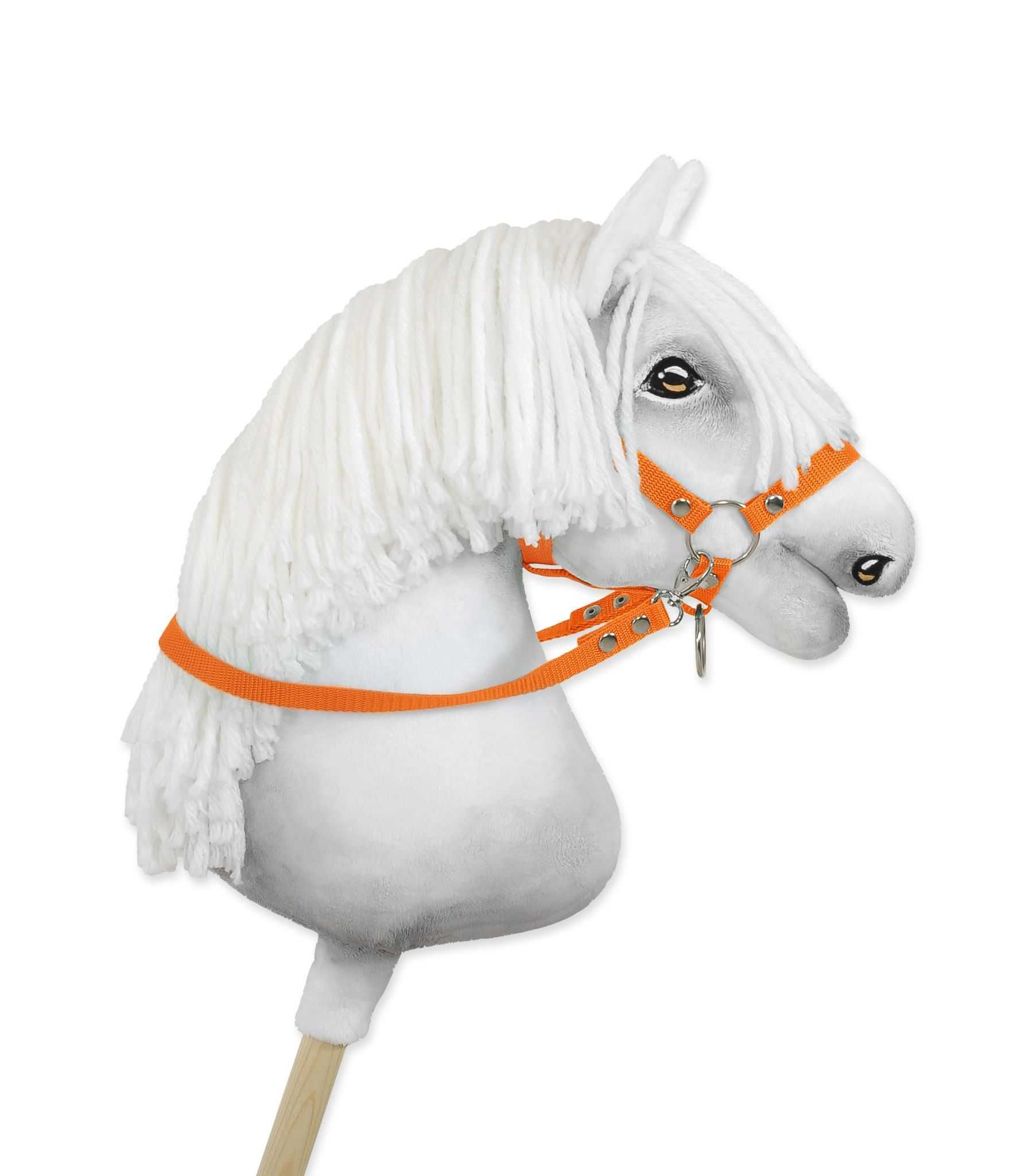 Wodze dla konia Hobby Horse – pomarańczowe!