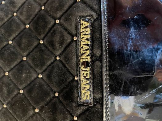 Skórzane kozaki damskie 37 Armani Jeans