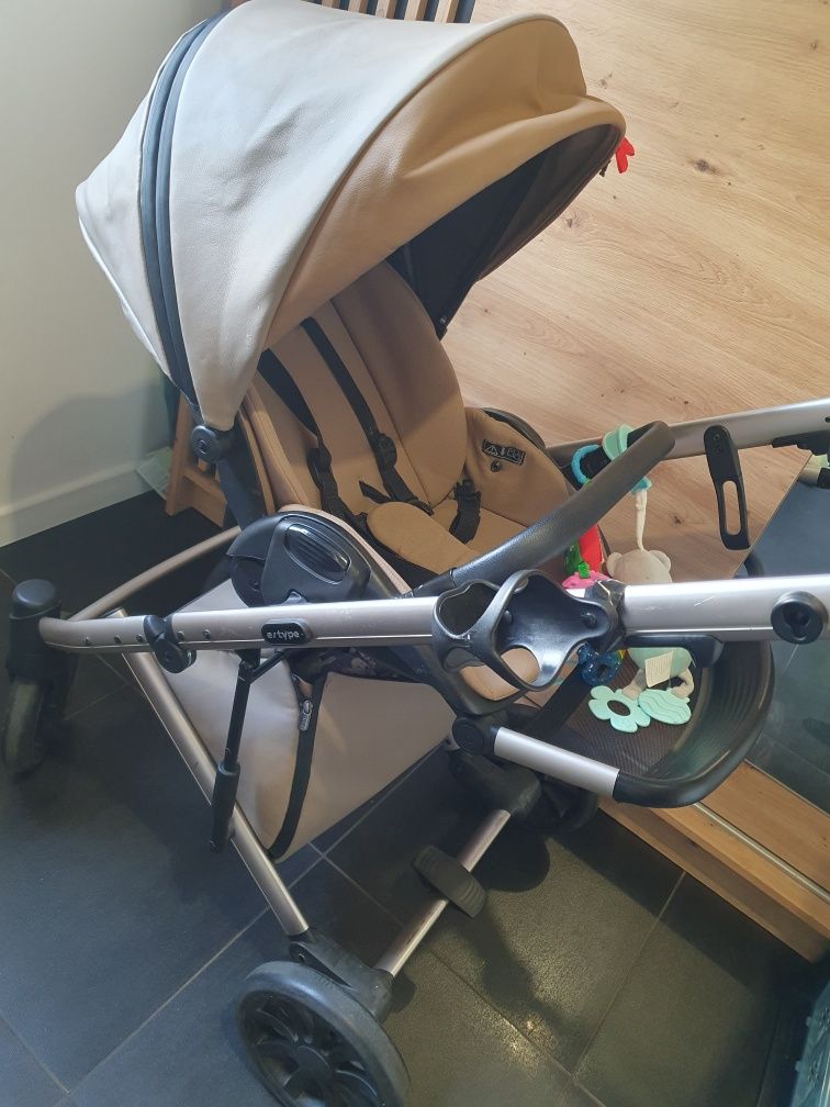Wozek 2w1 Anex e/type truffle plus gratis adaptery nosidlo