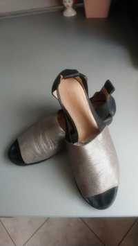 Skórzane sandały damskie