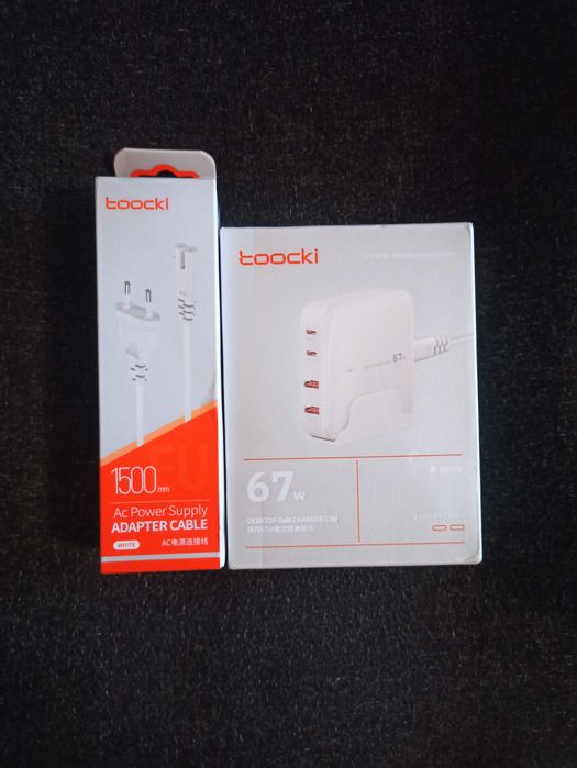 Зарядний пристрій Baseus Toocki Rocoren Asometech 65W 67W 123W 140W