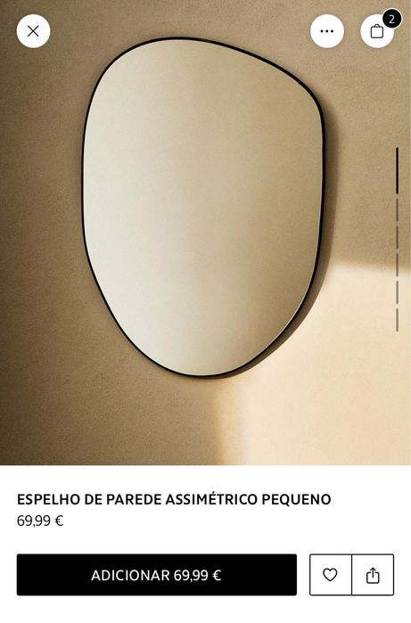 Espelho Zara Home