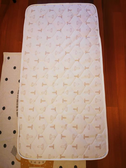 TRAMA Colchão Viscoelástico Bege 137x69x13 cm