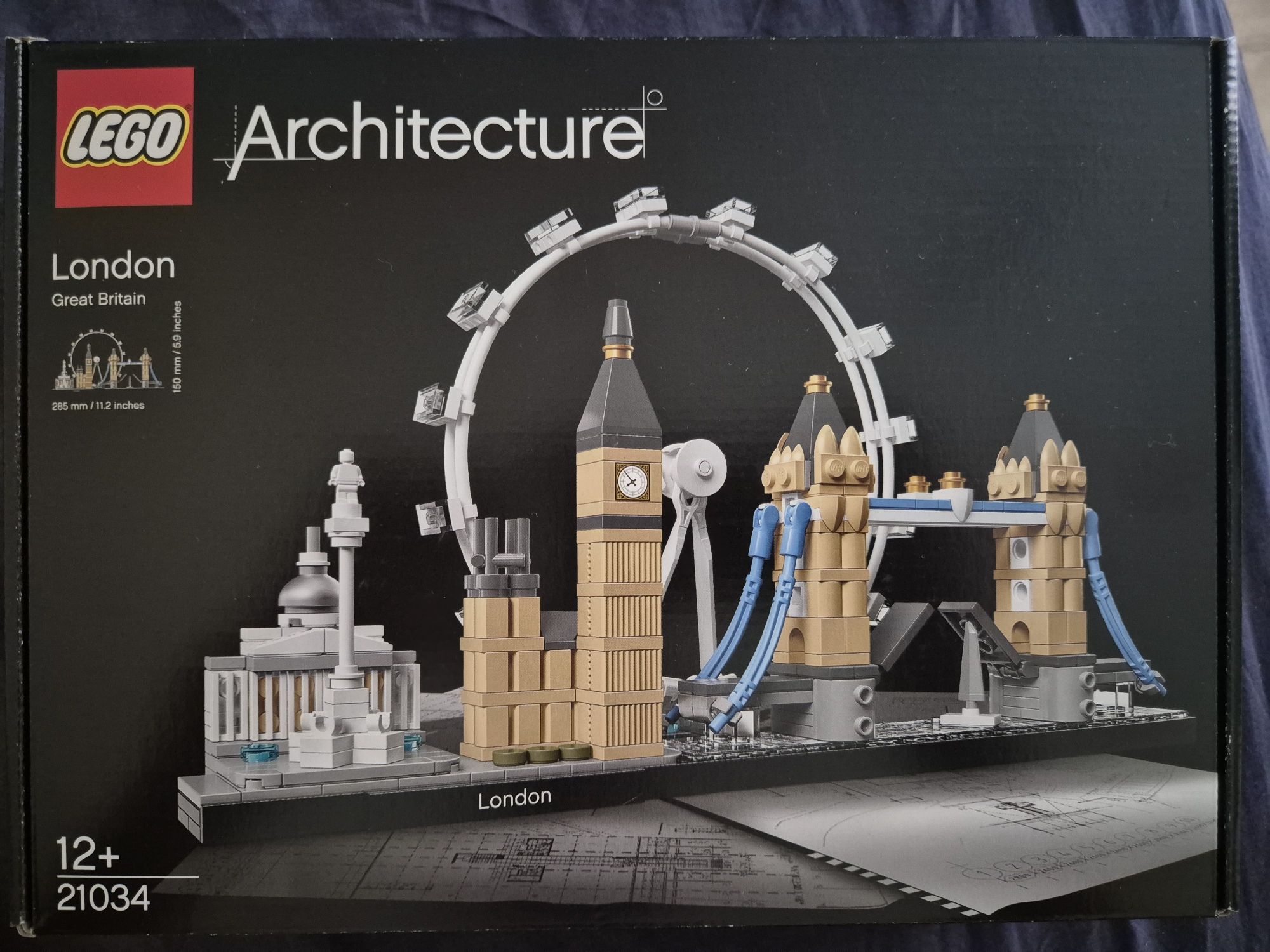 Lego architecture Londyn