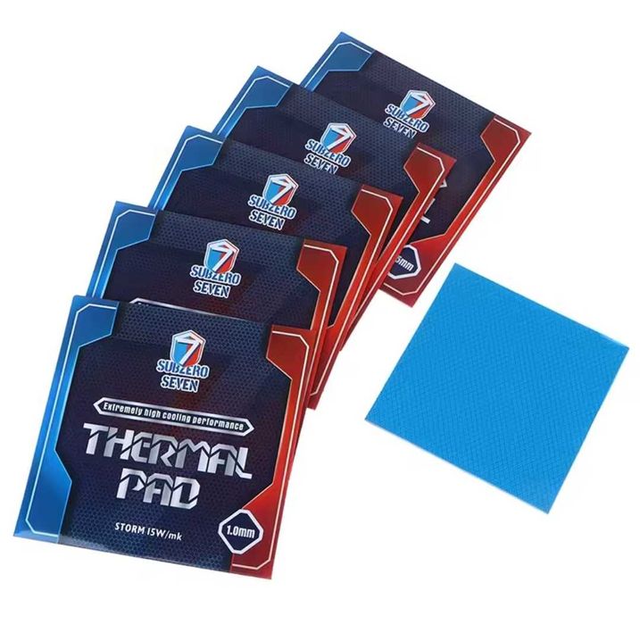 Subzero Seven 15W/mk termopad wydajność,nowość, 100x100x1 1szt. serwis