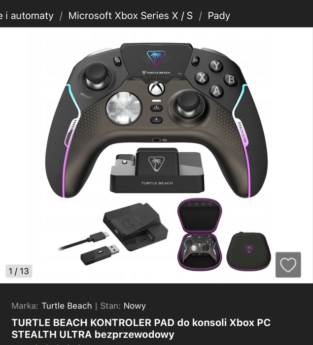 Kontroler Turtle Beach stealth ultra pc xbox