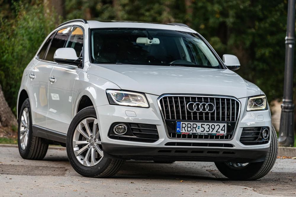Audi Q5 Quatro*2.0 TDI CR*150KM*100%Oryg.Przebieg i Lakier*Serwis*
