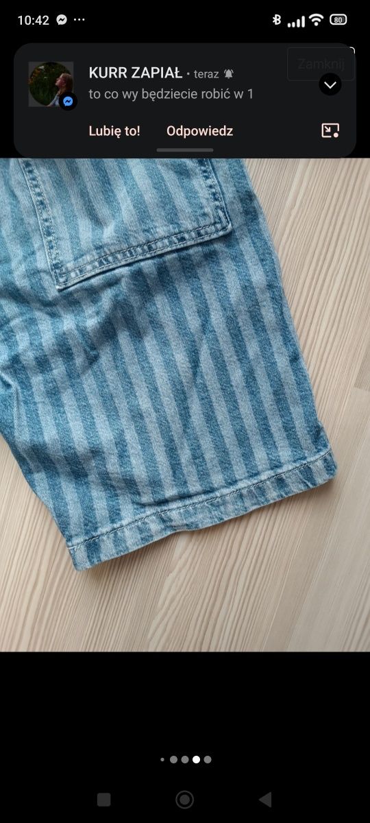 Spodenki  jeansowe