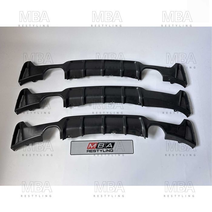 Диффузор (накладка) заднего бампера BMW F32/F33/F36 M-Tech матовый