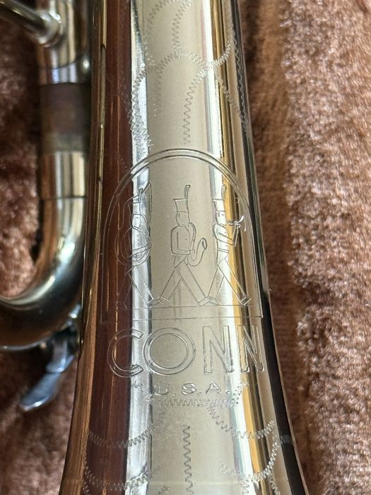 Trąbka Conn Victor 6B -1966 Big bell, coprion leadpipe, warranty card.