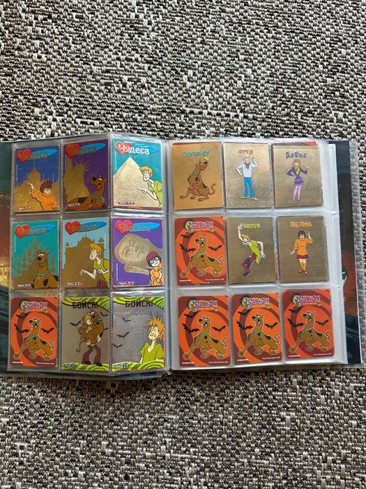 Scooby Doo коллекционные карточки Скуби Ду Скубі