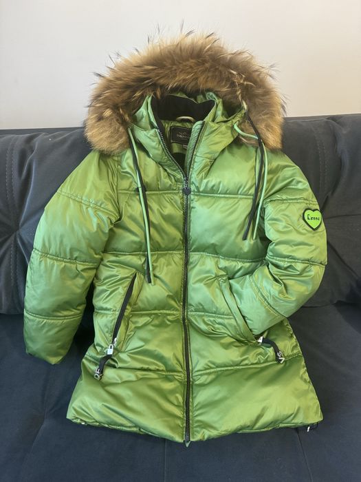 Зимовий плащ для дівчинки 134-142