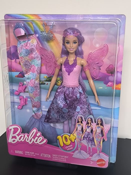 Zestaw Barbie - Lalka Baśniowe przebieranki