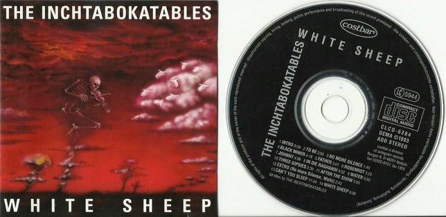 THE INCHTABOKATABLES - White Sheep CD 1993 Folk Rock/Punk RARE!
