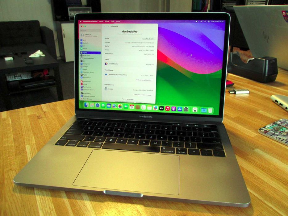 MacBook Pro 13" i5 16GB 250GB SSD laptop notebook apple (14)