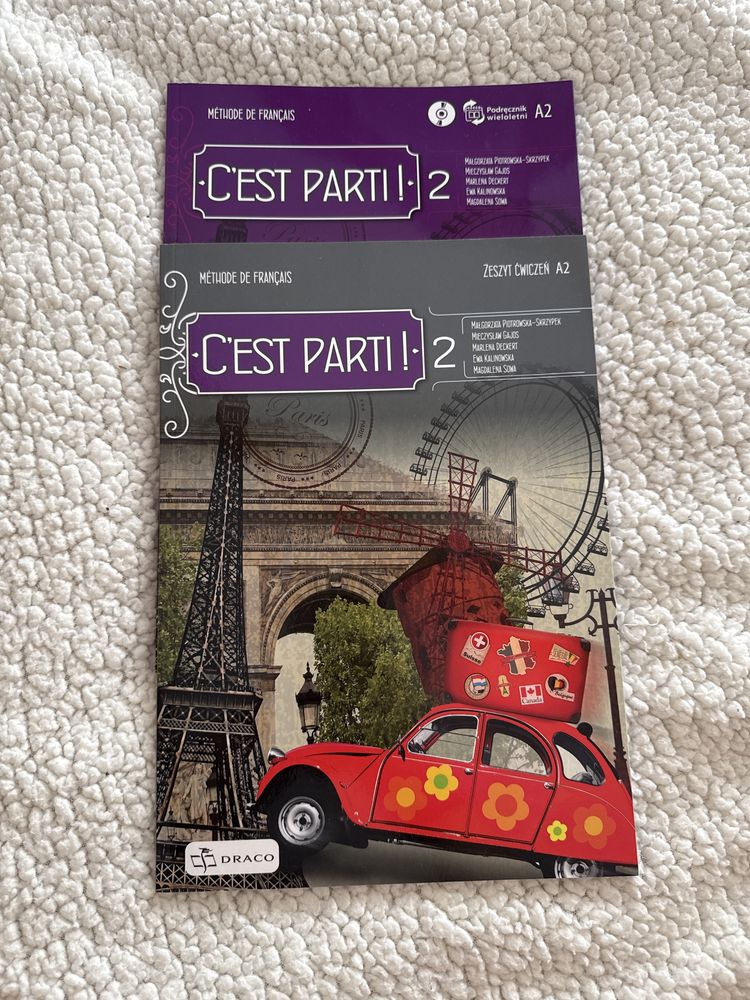 C’est Parti! 2 podręcznik + zeszyt ćwiczeń A2