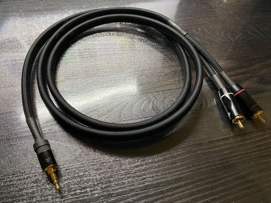 Инсертный кабель 2 RCA - 3.5 mini Jack, Din5, Jack 6.3 hi-fi кабель