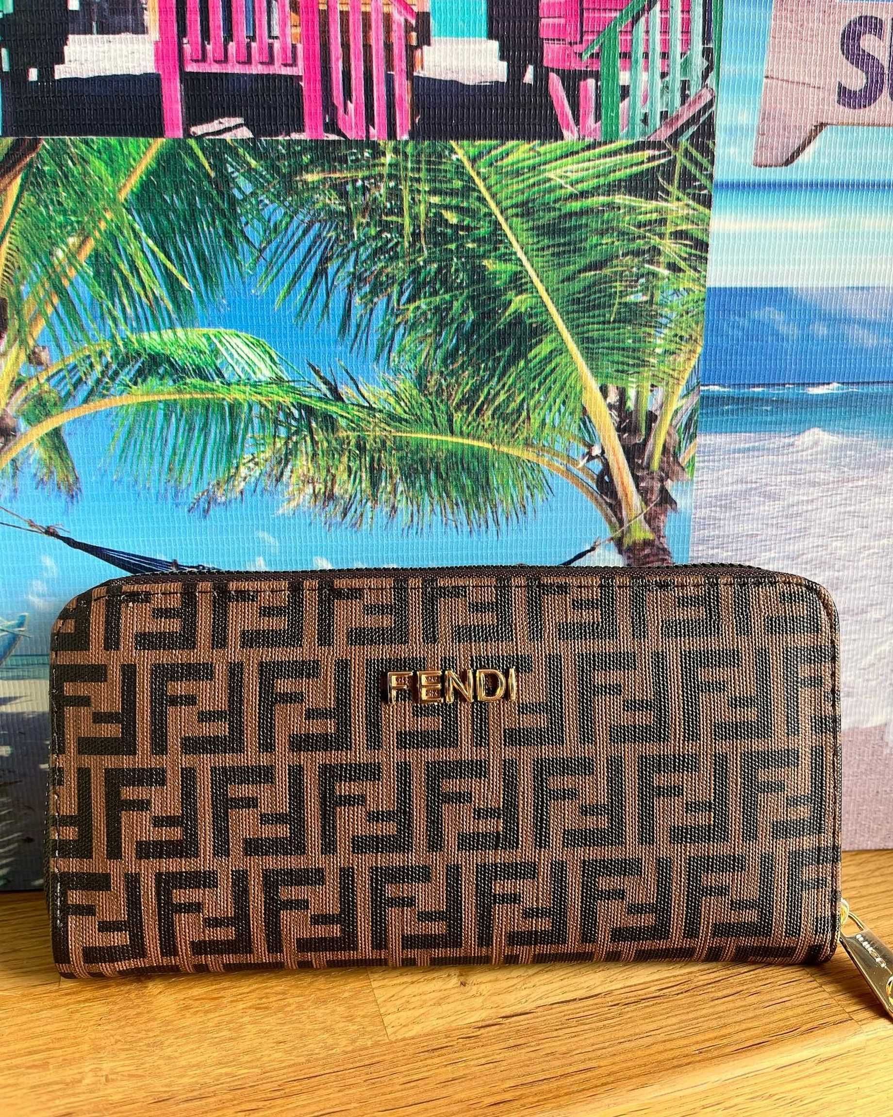 Portfele Damskie Guess Gucci Fendi LV Monogram Premium
