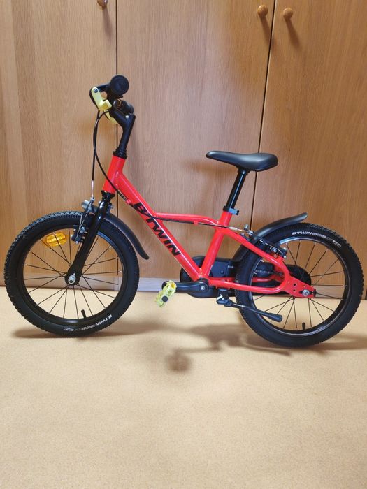 Rower dla dzieci btwin decathlon -koła 16 cali,aluminiowy