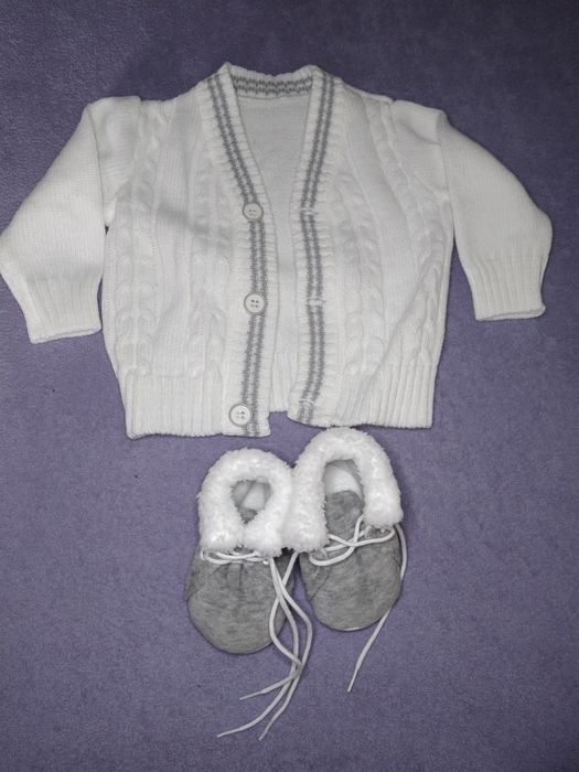 Chłopięce Ubranko do chrztu r.62