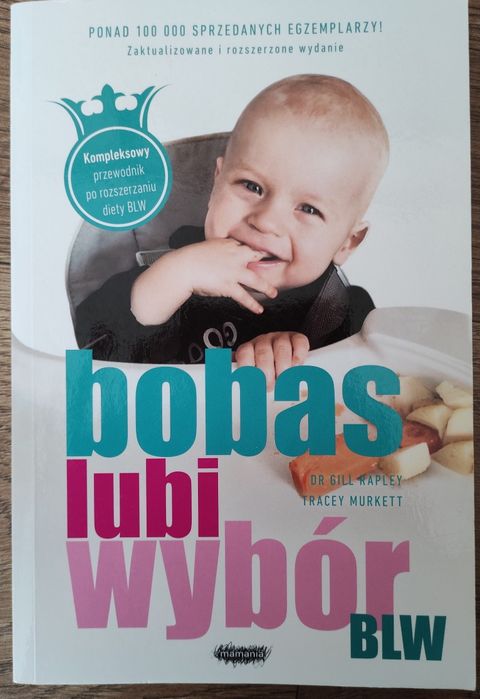 Książka Bobas Lubi Wybór BLW