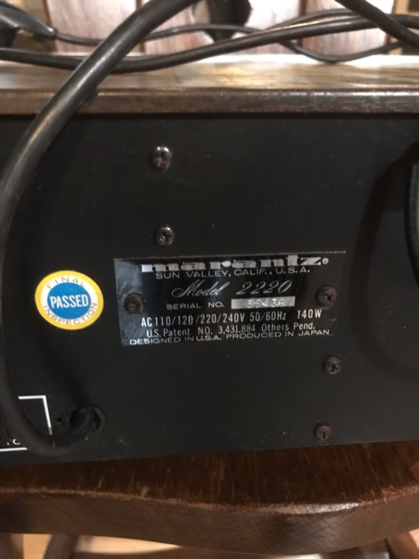 Amplituner MARANTZ 2220 Vintage