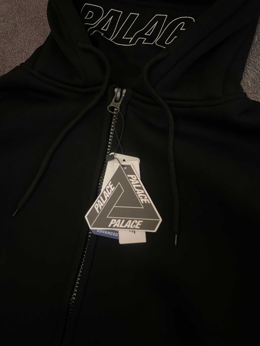 Palace Balaclava Hoodie чорна худі светр кофта балаклава пелас