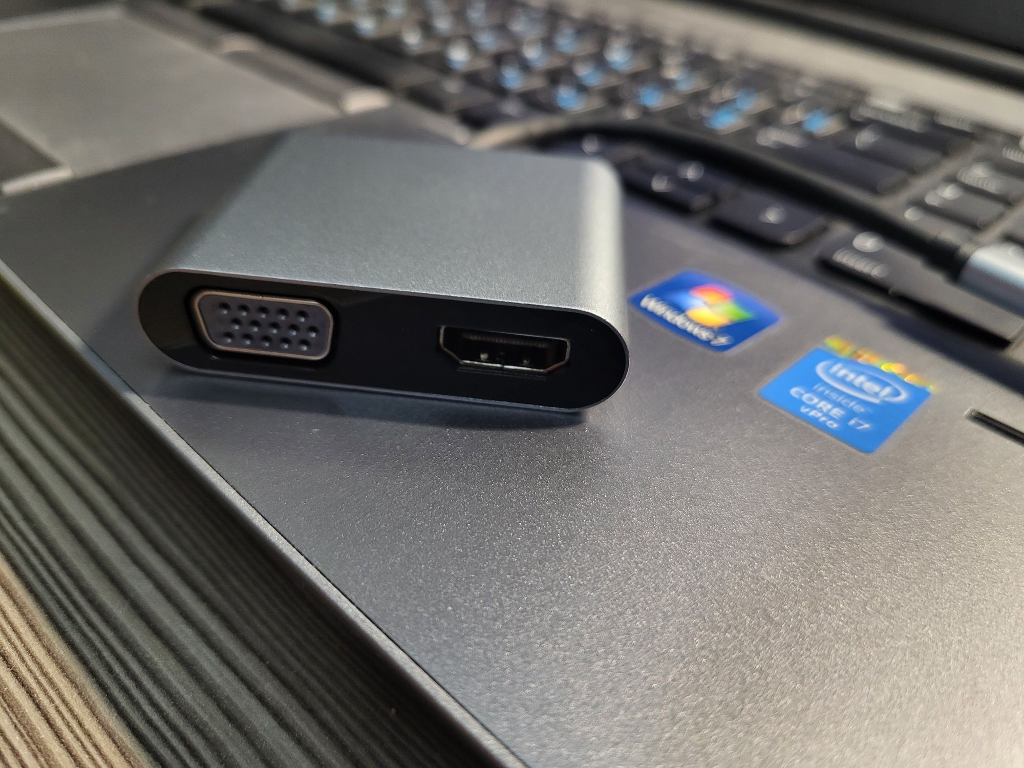 Внешняя видеокарта, VGA, hdmi плюс переходник на USB